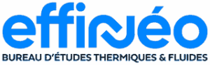 Logo EFFINEO, bureau d'études thermique et énergétique – RE2020, ACV, audits